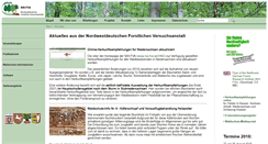Desktop Screenshot of nw-fva.de